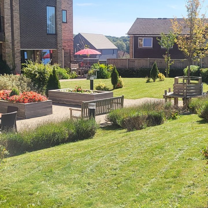 Picture of communal garden in Luton